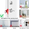 AceMining Portable Door Lock Home Security Door Lock Travel Lockdown Locks for Additional Safety and Privacy Perfect for Traveling Hotel Home Apartment College