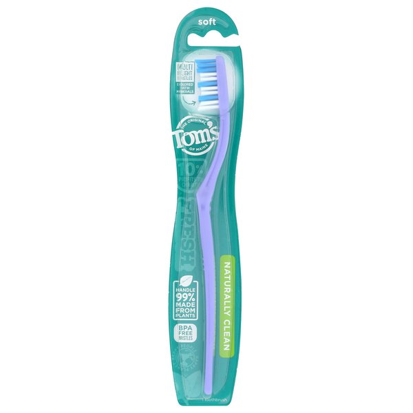 Tom's of Maine Soft Adult Toothbrush, 1 EA