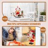 Gfilay Christmas Santa Claus Doll Electric Singing Dancing Toy Twisted Electric Santa Claus Stuffed Plush Toy with Lighting Handheld Lamps for Kids Family Xmas Gift Decorations 12"