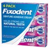 Fixodent Original Denture Adhesive Cream-2.4 oz, 4 pk