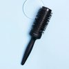 Gimme Beauty - Round Brush - Medium 43mm - Thermal Blow Out Brush for Drying & Curling - Barrel Vent Brush with Heat-Resistant Bristles For Maximum Volume & Shine - Textured Handle for Easier Styling