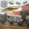 Deekin 100 Pcs Mini Cinder Blocks 1/12 Scale Mini Bricks Miniature Building Blocks for Dollhouse Accessories DIY Construction Toys Supplies