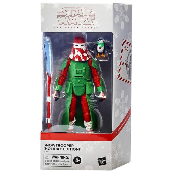 Star Wars Black Series Walmart Limited 6 Inch Action Figure, Holiday Edition, Snowtrooper / Star Wars 2020 The Black Series Walmart EXCLUSIVE 6-inch Action Figure HOLIDAY EDITION SNOWTROOPER Movie