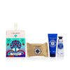 L'OCCITANE 3-Piece Holiday Shea Ornament: Gift Set Includes Travel-Sized Shea Butter Hand Cream, Ultra Rich Body Cream and Milk Extra Gentle Soap