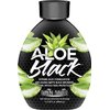 Tanning Paradise Aloe Black Tanning Lotion | Anti-Aging, Anti-Orange, Anti-Wrinkle Matte Black Bronzer Tanning Lotion | Tattoo & Color Fade Protection | Aloe Vera Cashmere Blend Tanning Lotion 13.5 oz