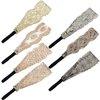 7 Pieces Lace Headbands Women Girls Stretch Headband Elegant Wide Headwrap Hair Turban Accessories