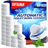 Automatic Toilet Cleaner Tablets– Powerful Bleach Action, Destroys Limescale & Eliminates Odors, Septic-Safe, Continuous Cleaning, Drop-In Tank , 50 pack Simple and effective to use Works with Toilets