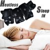 Aimin Hair Heatless Hair Curlers No Heat, Heatless Curls Overnight Blowout Rods, No Heat Hair Curlers To Sleep In, Soft Flexi Rods For Long Hair, Thick Curling Rod Styling Tools(20pcs star black)