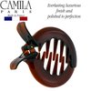 Camila Paris CP1362 French Hair Clip for Women, Girls Round Fish Hair Claw Clips Ponytail Holder Fashion Durable and Styling Hair Accessories for Women, Strong Hold No Slip Grip, Made in France