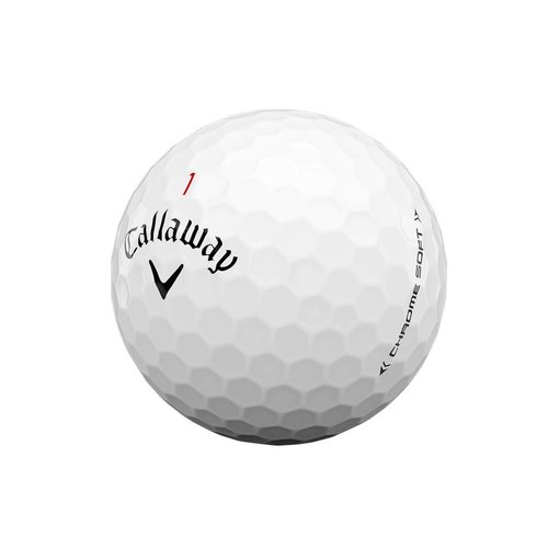 2020 Callaway Chrome Soft Golf Balls (White)
