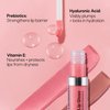 Almay Hydrating Lip Gloss, Soft Natural Colors, Prebiotic Complex, Hyaluronic Filling-Sphere Technology, 100 Pink Twilight, 0.1 fl oz.