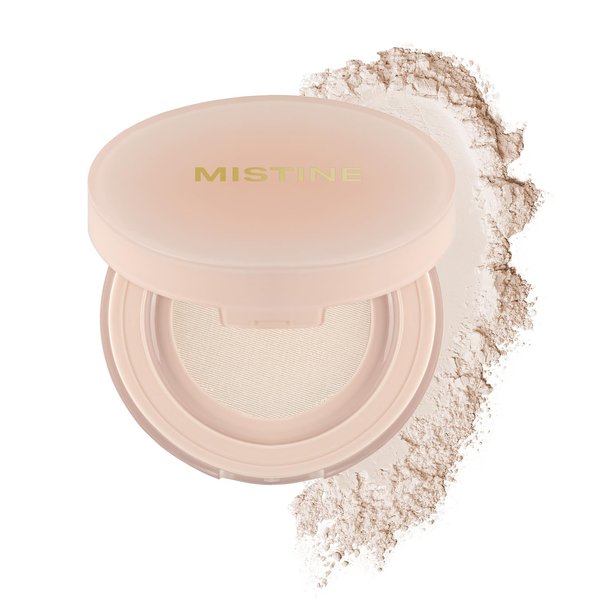 MISTINE Loose Finishing Powder,Lightweight & Breathable Talc Free Powder,Improves Dullness,Blurs Pores Setting Powder Makeup,Soft Matte Finish,0.28 Oz