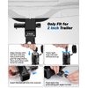 JOYTUTUS Trailer Hitch Lock, with 5/8'' Dia 2-3/4'' Long Pin, Fits 2 Inch Class III-IV Receiver, for Trailer Truck Car Boat, with 2 Keys 2 O-Rings, Anti-Theft and Waterproof Towing Hitch Lock