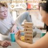 AMIITRY Super Naughty Block Tower Game, Couple Game Blocks, 48 Pcs Naughty Blocks, Fun Valentine's Day Gift, Adult Games for Couples Date Night, Stacking Blocks for Date Night Anniversary