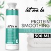 Let Me Be Hair Keratin Treatment | Brazilian Protein Smoothing Treatment | Moisturizing, Frizz Free & Intensive Shine | Effective Keratin Straighten Your Hairs | Single step treatment | 500ml/16.91oz.