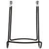 GIBSON HOLDERS Two Wire Display Stand for Plates, Kitchenware, Books, Artwork; Set of 2 6A - Black