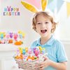 Shitailu 24 PCS Easter Jumping Popper and Wind Up Toys for Kids Gift Boys Girls Toddlers Easter Goodie Bag and Basket Stuffers Egg Fillers Gifts Hunt Party Favors (Easter Toys)