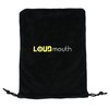 LOUDmouth Soft Velvet Studio Microphone Carry Bag | Podcast Mic Pouch Dust Cover with Drawstring | Protect from Dust, Dirt, Scratches | 12" x 8.5"