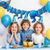 WERNNSAI Birthday Party Banner - Dinosaur Happy Birthday Banner for Kids Party Decoration Dinosaur Theme Birthday Supplies for Boys Birthday Party Decor Hanging Kids Birthday Decorations Pre-Strung