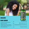 LEONICA COSMETICS NEW Organic Hair Serum. No Soy, Rich in Organic Black Cumin, Organic 100x Aloe Vera Extract and Broccoli Seed Oil. Achieve Stronger, Longer Hair in 3 Months. 1fl oz