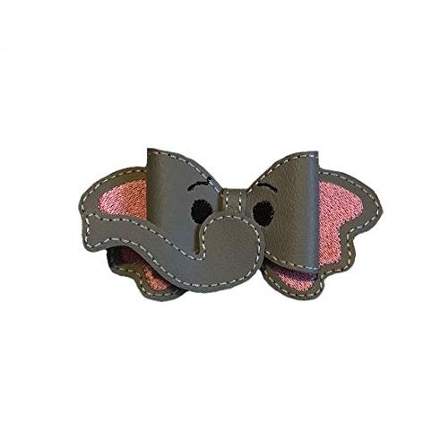 Elephant Vinyl Hair Bow