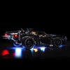 YEABRICKS LED Light Kit for Lego - Technic The Batman Batmobile Building Blocks Model, LED Light Set Compatible with Lego 42127(Lego Set NOT Included)