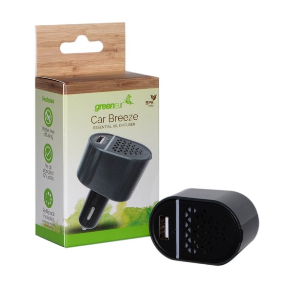 Greenair Carbreeze Essential Oil Diffuser for Aromatherapy, 0.25 Pound