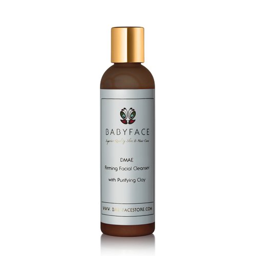 Babyface DMAE Firming Facial Cleanser with Purifying Clay, Pore Reducing, 4.4 oz.