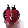 Ladybug Hair Clip,Acetate Claw Clips,Hair Clips for Women,Red