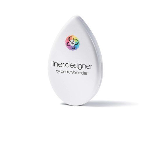 Beautyblender® | Liner Designer Original Beauty Blender Triple-Edged Eyeliner & Eye Pencil Guide, Includes Magnifying Mirror & Suction Cup, For Eye Pencil, Gel Cream, Liquid Liner and Powder Formula