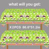 METIXOZE Buzz Cartoon Year Birthday Party Tablecloth Light Inspired Year Cartoon Story Party Table Cloths Buzz Birthday Party Decorations Supplies,2pcs