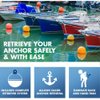 T-H Marine Anchor Master System Without Buoy - Yellow – Durable and Easy-to-Use Anchor Retrieval Kit