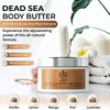 Salt Cellar Spa Kiwi Body Butter for Women, Made with Dead Sea Minerals, Shea Butter and Plant Extracts, Luxurious Skin Rejuvenation and Moisturization, Made in Israel, Cruelty-Free, Paraben Free
