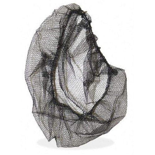 Diane Fine Nylon Hair Nets - Black (3 Pack)