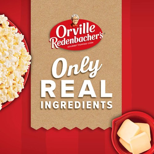 Orville Redenbacher's Butter Popcorn, 3.29 Ounce Classic Bag, 6-Count
