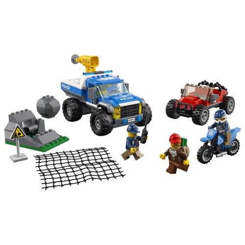 LEGO City Dirt Road Pursuit 60172 Building Kit (297 Pieces)