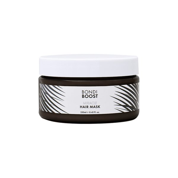 BondiBoost Miracle Mask 8.45 fl oz - Deep Conditioner Hair Mask for Thinning Hair Types - Promotes Thicker, Healthier, Fuller Hair - Repair Dry Damaged Hair - Vegan + Cruelty-Free - Australian Made