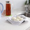 Lautechco 5pcs Yarn Fabric Breathable Bamboo Steamer Cloth Steamed Rice Dumplings with Non-Stick Gauze Filter Drawer Fabric Steamer
