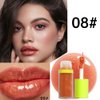 MYUANGO Lip Oil Moisturizing, Hydrating Lip Care Lip Tint, Shiny Lip Glow Vegan Plumping Lip Gloss for Dry Lips (02)