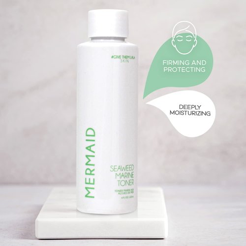 Mermaid Seaweed Marine Toner by Give Them Lala- Moisturizing Face Toner for Smooth, Radiant Skin- Hydrating and Firming Toner for Face with Nourishing Seaweed Extracts- Cruelty-Free, Made in USA