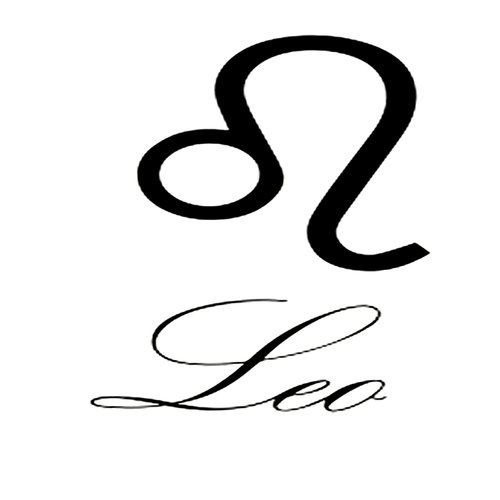 Simply Inked Astrology Temporary Tattoo Designs (Leo)