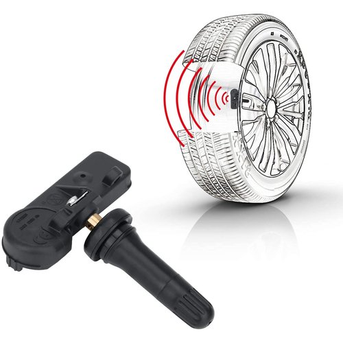 56029398AB 433MHz Tire Pressure Monitoring System(TPMS) Sensor Compatible with Jeep Grand Cherokee Wrangler Dodge Charger Challenger Journey Chrysler Town Country FIAT 500 Ram 1500 2500 3500 4500 5500
