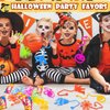 Halloween Treats Non Candy Bulk for Kids, Sticky Hands Party Favors Supplies for Toddlers-100 Pack,Halloween Birthday Basket Goodie bag Stuffer Fillers,Bulk Classroom Prizes Toys Gifts for Boys Girls
