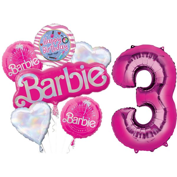 Anagram California Dreaming 3rd Birthday Party Supplies Balloon Bouquet Decorations