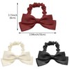 9 Pcs Bow Elastic Hair Ties Bowknot Ponytail Holder Hair Scrunchies Cute Bridal Bow Hair Bands Hair Ropes Hair Styling Accessories for Thick Thin Women Girls