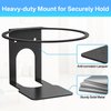 Metal Router Wall Mount Shelf for TP-Link Deco X20, X55, X55 Pro, X60, X68, XE75, XE75Pro, X90, PX50 Mesh WiFi 6 - Space Saving Router Mount Bracket Holder Stand for TP-Link Easy to Install, Black