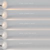 Maxxima 4 in. Ultra-Thin Recessed Anti-Glare LED Downlight Canless IC Rated 1200 Lumens 5 Color Temperature Selectable 2700K/3000K/3500K/4000K/5000K Dimmable White Trim, 90 CRI, Junction Box Included