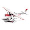 Fascinations Metal Earth Aircraft 3D Metal Model Kits Set of 2 - Cessna 172 and Cessna 182 Floatplane