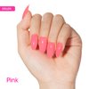 Gellen Pink Gel Nail Polish Set - 2Pcs 10ml Bright Pink Gel Polish and Water Pink Colors Gel Polish Kit Soak Off LED Gel Nail Kit Manicure DIY Home Gifts for Women