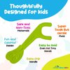Clean Idea Kids Ecofloss Individually Wrapped - 150 Floss Picks - Flosser for Kids - Individually Packaged Floss Picks